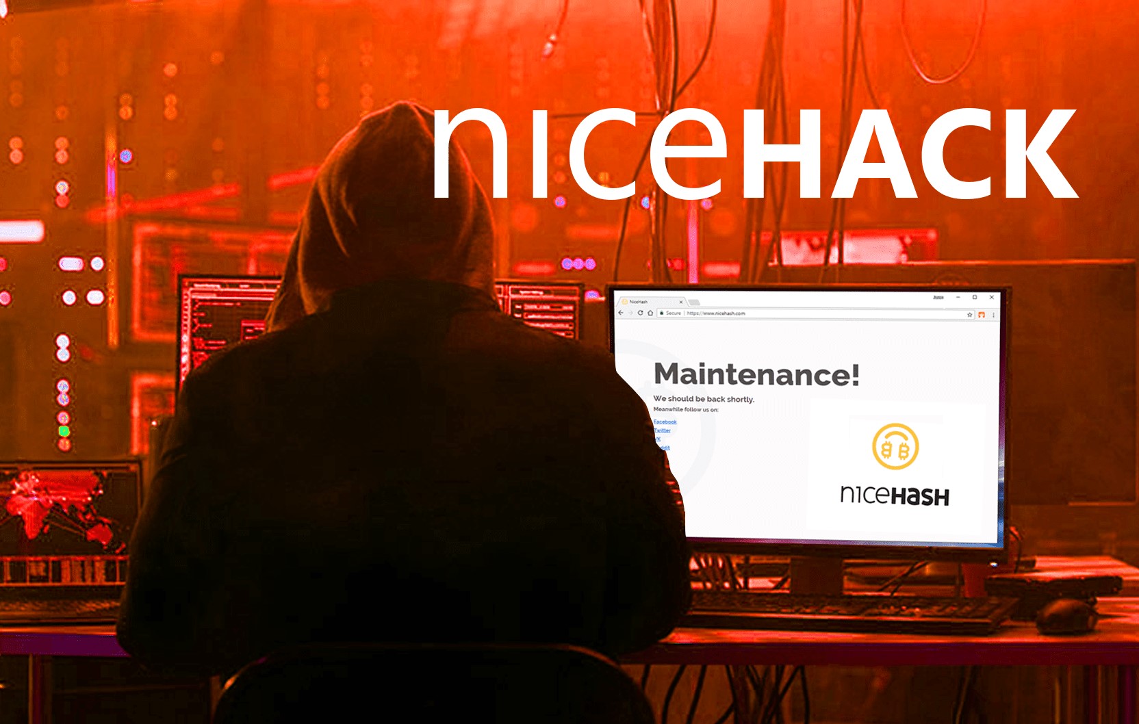CRYPTONEWSBYTES.COM nicehash Nicehash mining company was hacked and lost more than 4700 bitcoins, equivalent to $75 million  