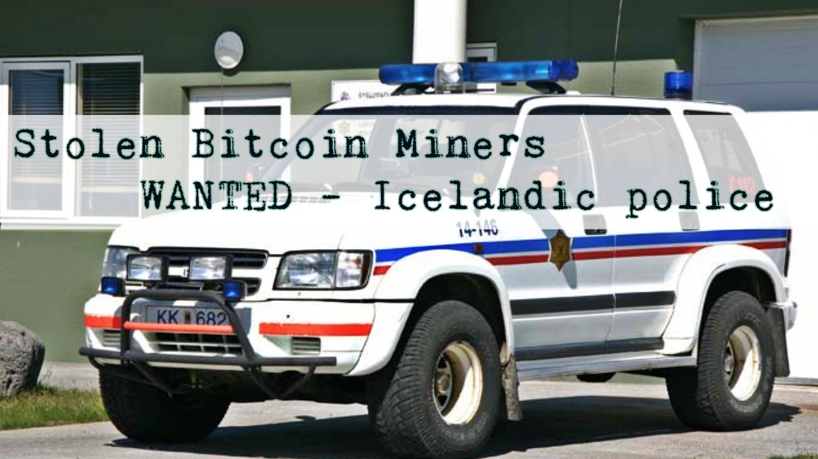 CRYPTONEWSBYTES.COM Icelandic-police The Grand Rig Heist: Icelandic Police Are Searching for Hundreds of Stolen Bitcoin Miners  