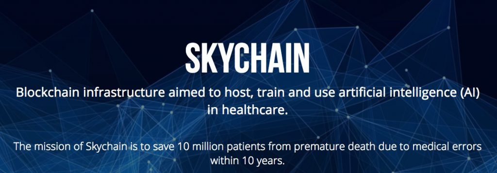 CRYPTONEWSBYTES.COM skychain-blockchain-1024x357 Artificial Neural Network to transform medical landscape Powered by Blockchain  