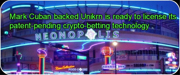 CRYPTONEWSBYTES.COM Mark-Cuban-backed-Unikrn-is-ready-to-license-its-patent-pending-crypto-betting-technology Mark Cuban backed Unikrn is ready to license its patent-pending crypto-betting technology  