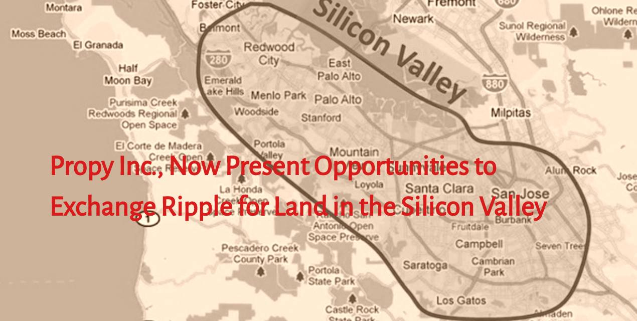 CRYPTONEWSBYTES.COM Screen-Shot-2018-07-09-at-1.34.25-AM Propy Inc., Now Present Opportunities to Exchange Ripple for Land in the Silicon Valley  