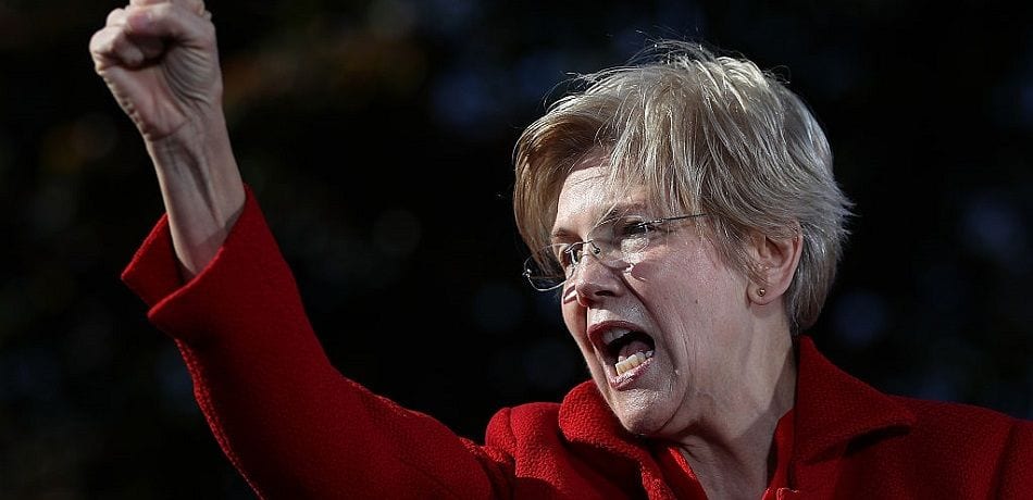 CRYPTONEWSBYTES.COM Elizabeth-Warren US Senator and Crypto Critic Elizabeth Warren, will Launch presidential bid in 2020  