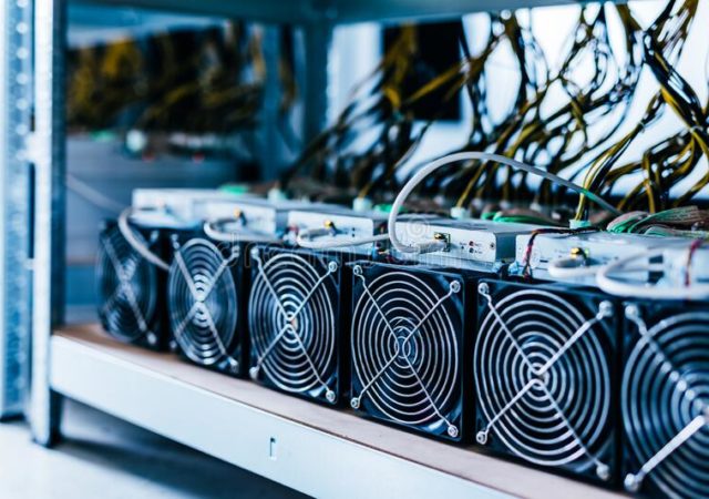 CRYPTONEWSBYTES.COM bitcoin-crypto-mining-farm-big-data-center-computer-machines-high-tech-servers-work-179778328-640x450 Bitmain is Coming to the Rescue of this Bankrupt Bitcoin Mining Firm By Investing $53.9 Million  