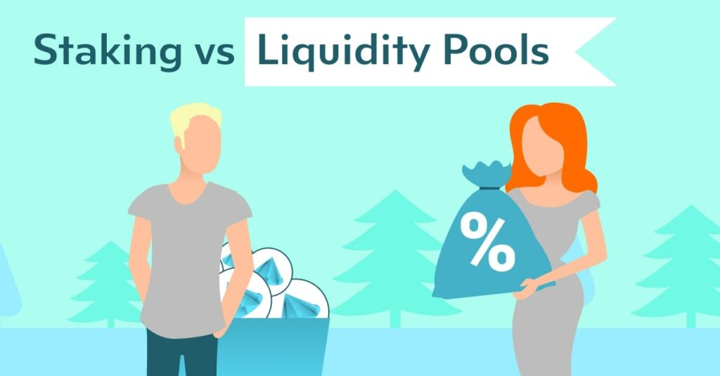 CRYPTONEWSBYTES.COM pools-vs-staking-1024x535 Crypto Staking Vs. Liquidity Pools, what make them different?  
