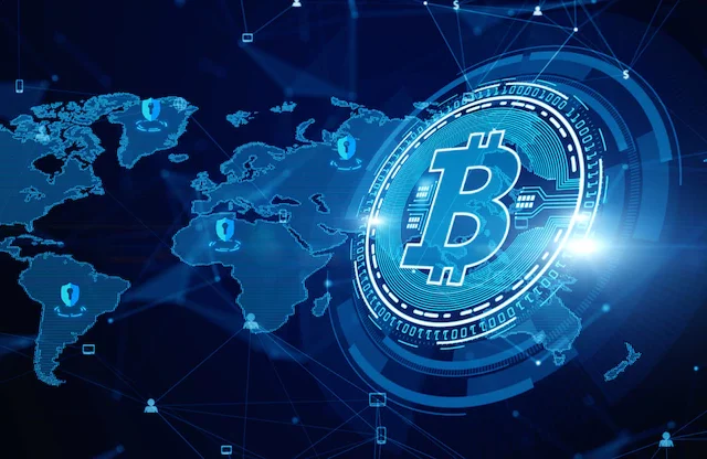 CRYPTONEWSBYTES.COM bitcoin-blockchain-crypto-currency-digital-encryption-digital-money-exchange-technology-network-connections_24070-1004-640x416 Is Bitcoin Clean? Bitcoin Mining Uses 63% Renewable Energy  