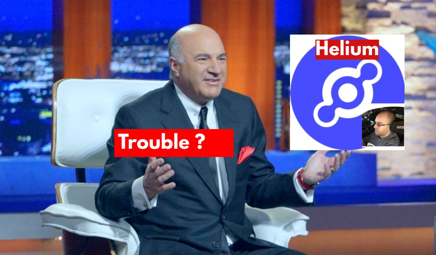 CRYPTONEWSBYTES.COM Helium-Kevin-Trouble Helium Crypto, One more of Kevin O Leary's investment may be a potential scam like FTX? (Opinion)  