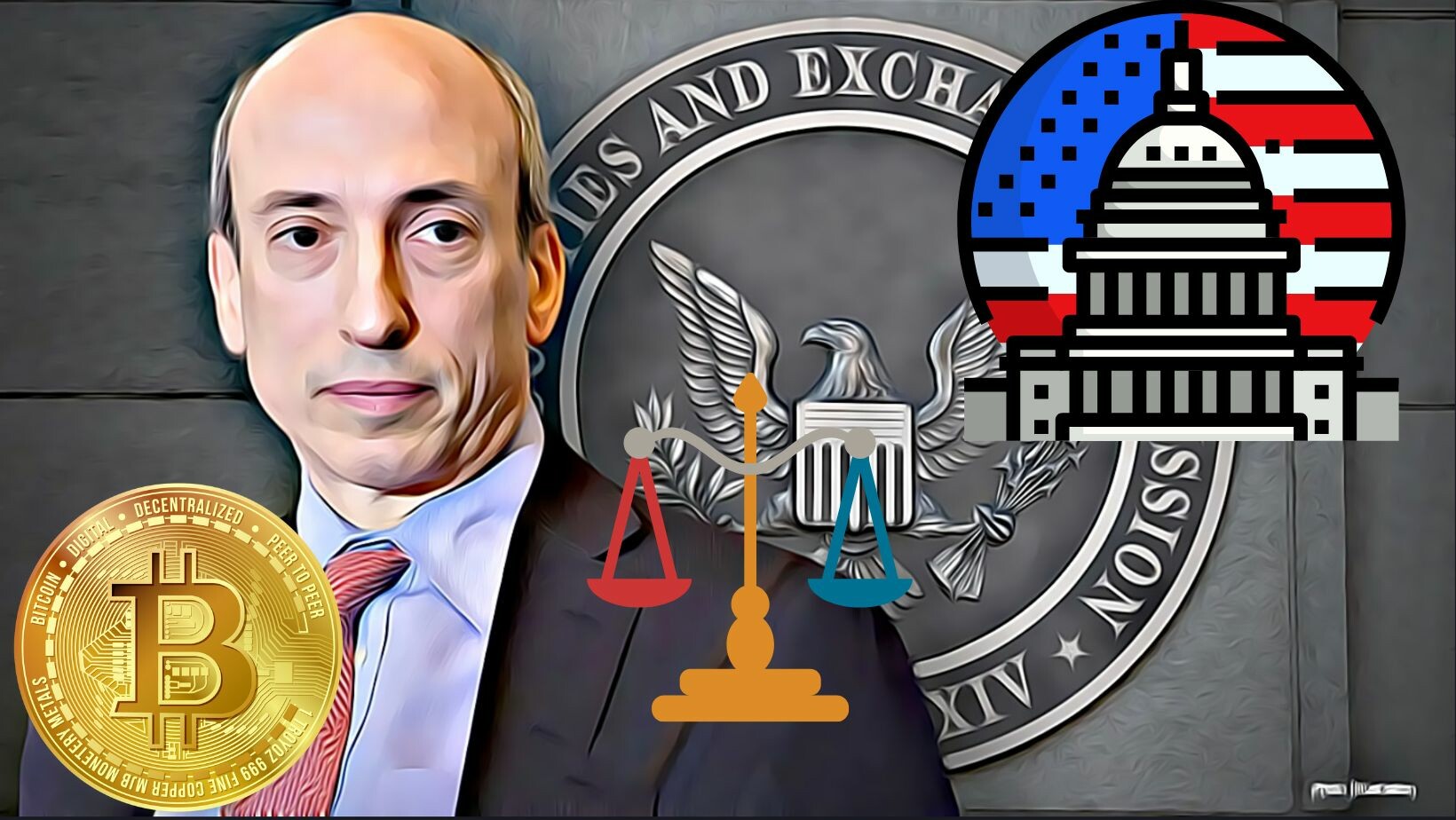 CRYPTONEWSBYTES.COM Gary-Gensler-testify Proposed Salary Cut for SEC Chair Gensler Sparks a Controversy  