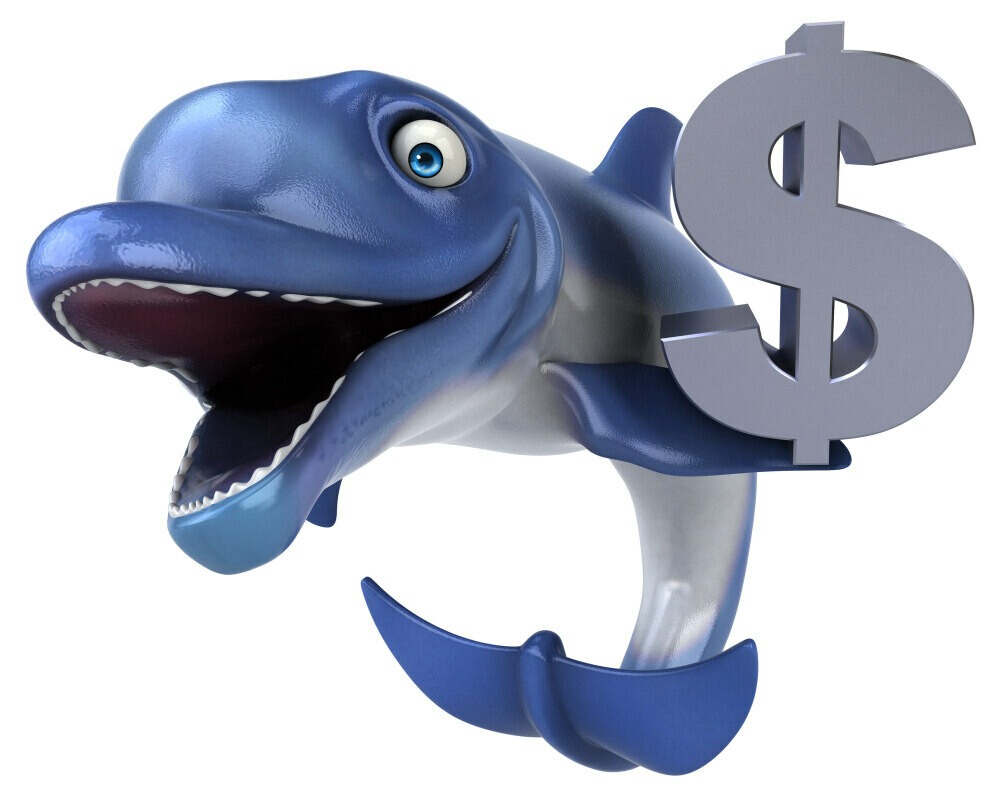 CRYPTONEWSBYTES.COM funny-dolphin-3d-illustration-1 These Whales Suddenly Moved Over 776M Dogecoin. Where Did it Head to?  