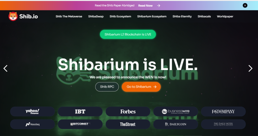 CRYPTONEWSBYTES.COM image-6-1024x540 Shiba Inu Launches Innovative Layer 2,  Shibarium  