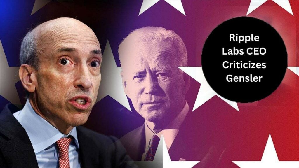 CRYPTONEWSBYTES.COM Ripple-Labs-CEO-Criticizes-Gensler-1024x576 Ripple Labs Chair Slams Biden SEC's Gensler Over Crypto Policy  