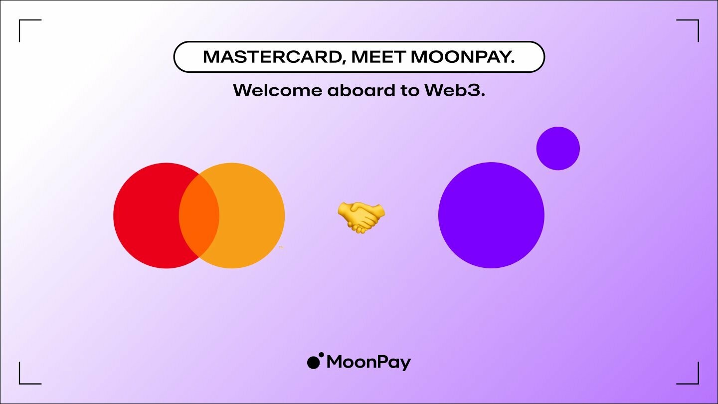 CRYPTONEWSBYTES.COM MoonPay-and-Mastercard MoonPay crypto and Mastercard crypto Partnership: Driving Web3 Innovation and Enhancing Consumer Connections  