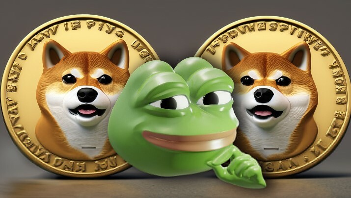 CRYPTONEWSBYTES.COM PEPE-DOGE-SHIB Meme Coins(SHIB,PEPE,DOGE) To Dip By 10% While Gala Shows Potential Of 20% Gains  