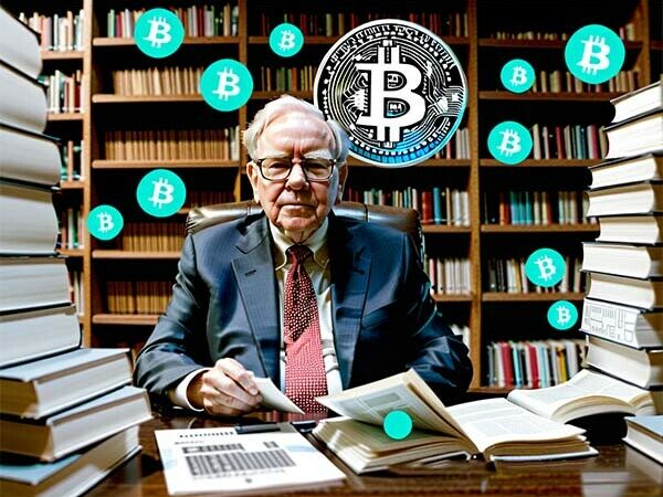 CRYPTONEWSBYTES.COM Warren-Buffett-and-BitcoiN-600x450 Warren Buffett's Silent Profits: Gaining from Bitcoin and Crypto Amidst Price Volatility  