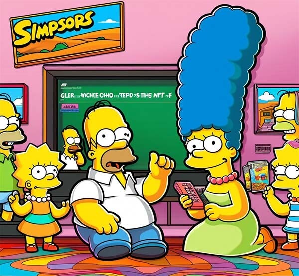 CRYPTONEWSBYTES.COM 1700942426720qtluy6ra The Simpsons' Latest "Treehouse of Horror" Episode: A Satirical Exploration of the Digital and NFT revolution  
