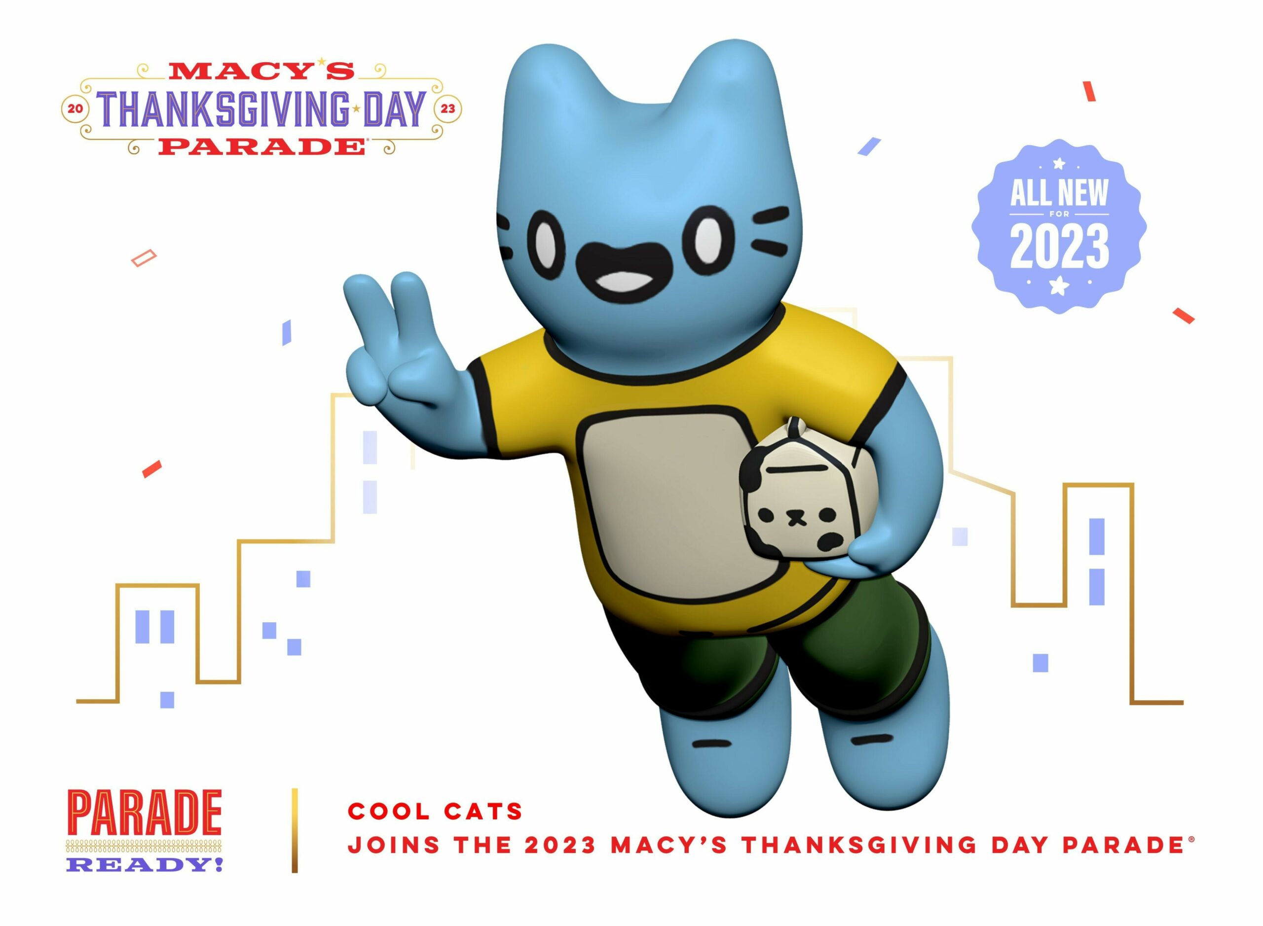 CRYPTONEWSBYTES.COM Cool-Cats-scaled Cool Cats to be First NFT Featured at Macy’s Thanksgiving Day Parade  