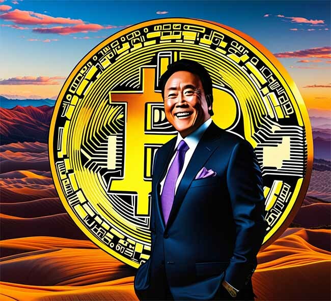 CRYPTONEWSBYTES.COM btc-and-robert Robert Kiyosaki, the Author of "Rich Dad Poor Dad," Reveals Ambitious Price Projection for Bitcoin Following its Breakthrough of $30,000  