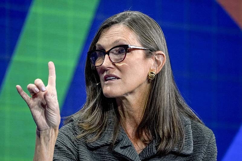 CRYPTONEWSBYTES.COM ca-w Cathie Wood of ARK Invest Places Her Bet on Bitcoin, Citing its Resilience to Inflation and Deflation as 'Digital Gold'  