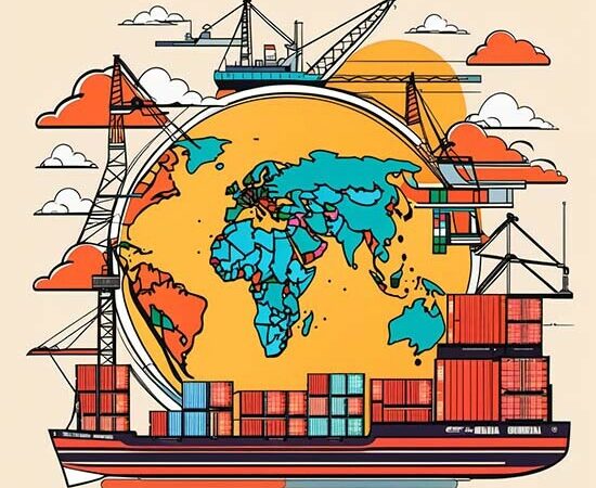 CRYPTONEWSBYTES.COM global-trade-550x450 Chainlink's Crypto Transformation of the $30T Global Trade Industry  