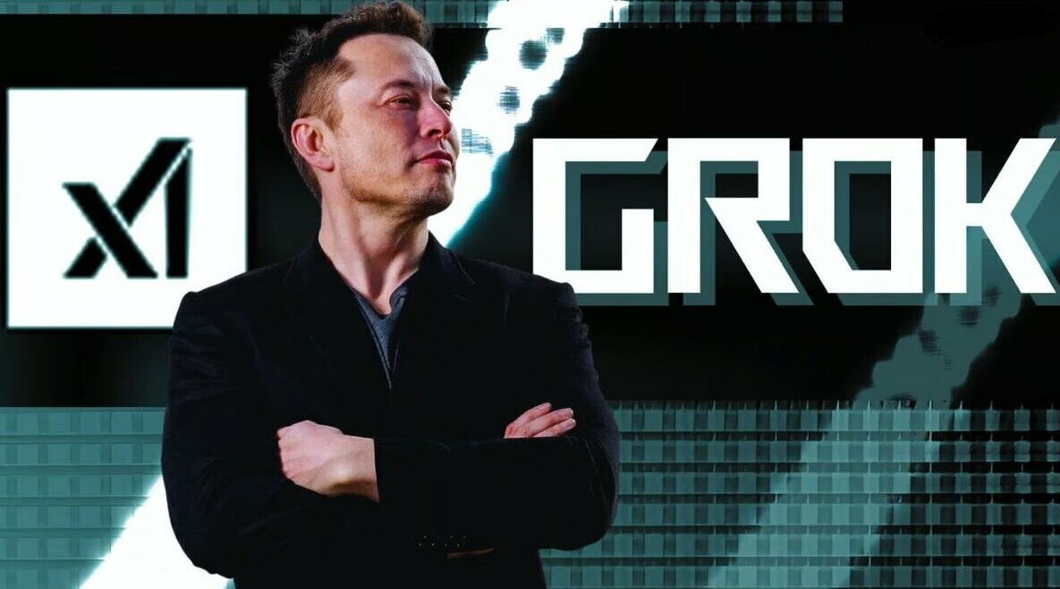 CRYPTONEWSBYTES.COM grok-c The Grok Token MeMe surged over 1000% Driven by Elon Musk's AI Venture xAI  