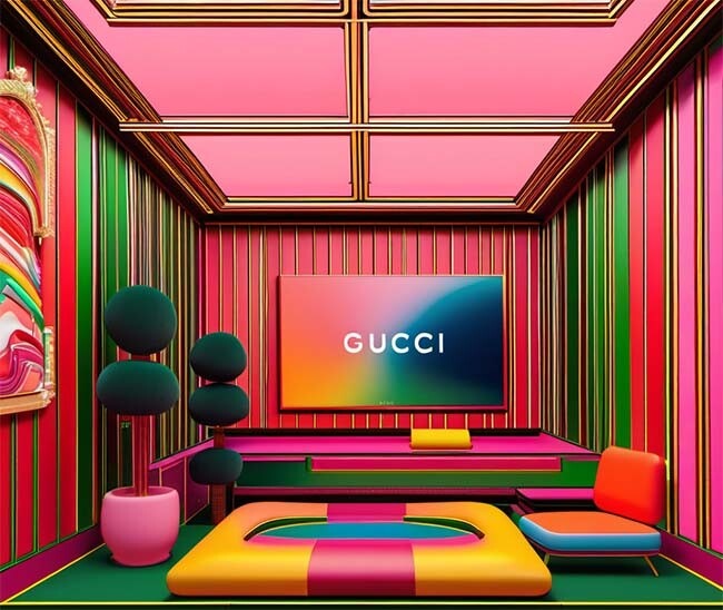 CRYPTONEWSBYTES.COM gucci Gucci Cosmos Land: Unveiling the Metaverse Journey of Gucci's Iconic Fashion Legacy  