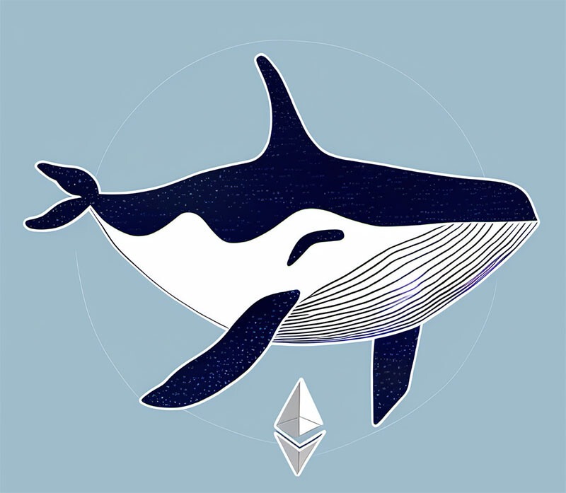 CRYPTONEWSBYTES.COM ethereum-whale Dormant ETH Whale Resurfaces, Deposits 39,260 ETH ($87.5M) to Kraken, Potential $78Million Profit  