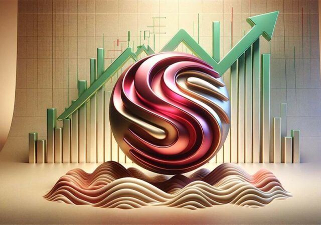 CRYPTONEWSBYTES.COM DALL·E-2024-01-11-21.59.03-A-digital-3D-rendering-of-a-stylized-company-logo-with-a-dynamic-trading-chart-in-the-background.-The-logo-features-a-three-dimensional-spherical-shap-640x450 Bitcoin's Downfall to $43k is Having a Massive Effect on SEI as Price Experience more than an 8% Decline: But it is Back to Profit  