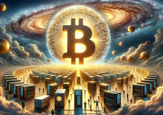 CRYPTONEWSBYTES.COM DALL·E-2024-01-20-21.03.53-The-image-captures-the-extraordinary-essence-of-Bitcoins-latest-achievement-in-blockchain-technology.-Imagine-a-vast-640x450 Bitcoin achieves a groundbreaking 500 exahashes/second, solidifying its position as the leader in blockchain security and innovation.  
