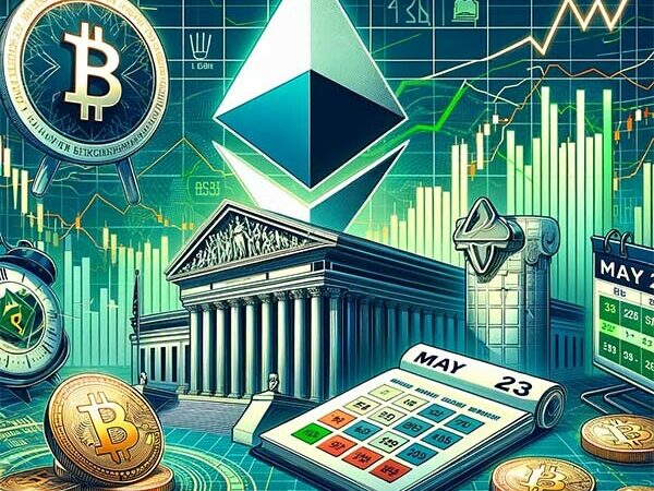 CRYPTONEWSBYTES.COM DALL·E-2024-01-30-20.30.33-An-illustration-representing-the-themes-of-a-transformative-event-in-cryptocurrency-investment.-Include-the-Ethereum-logo-centrally-the-U.S.-Securiti-600x450 Explore the potential impact of the SEC's decision on Ethereum ETFs by May 23  
