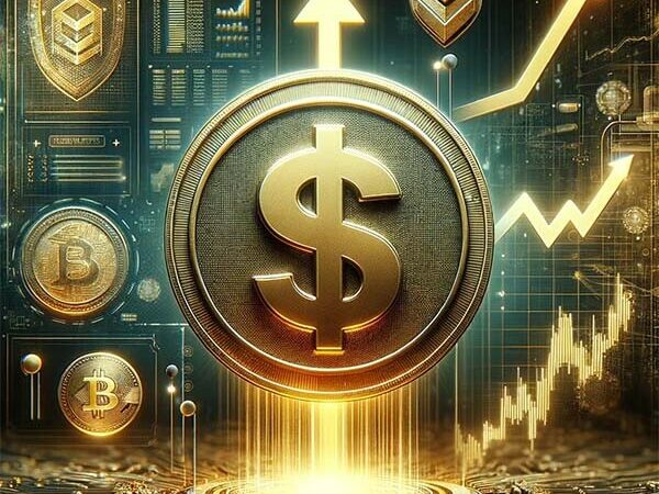 CRYPTONEWSBYTES.COM DALL·E-An-image-for-an-article-about-high-yield-stablecoins-in-the-cryptocurrency-market.-The-central-focus-is-a-large-golden-600x450 20% Yields and Regulatory Uncertainty: The Resurgent Interest in Stablecoins Amid Risks  