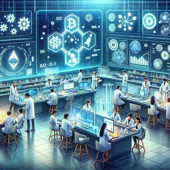 CRYPTONEWSBYTES.COM Decentralized-Science-DeSci Decentralized Science: Bridging Blockchain and Scientific Innovation for a New Era of Collaboration  