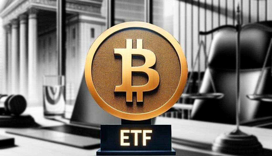CRYPTONEWSBYTES.COM btc-etf BlackRock CEO Larry Fink: Bitcoin ETFs are 'Stepping Stones' to Tokenization  