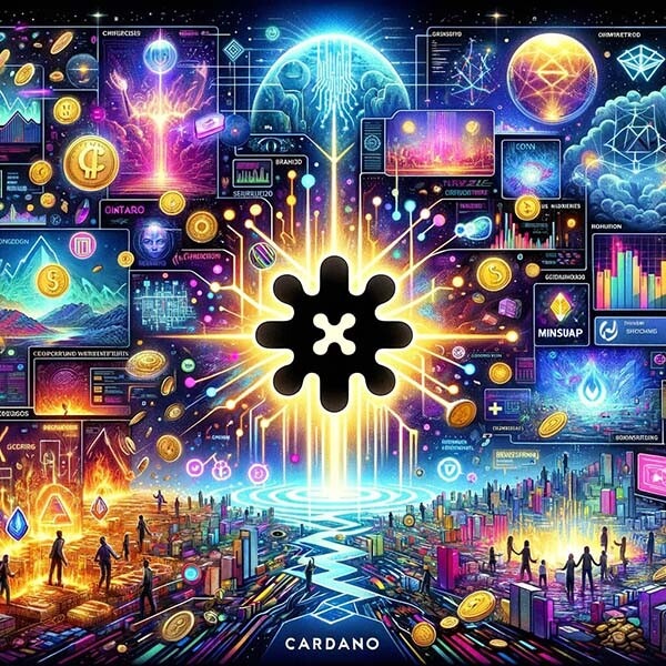 CRYPTONEWSBYTES.COM Cardano-Ecosystem Cardano's Ecosystem Thrives: Exploring Notable dApps in the Web3 Future with potential growth for 2024  