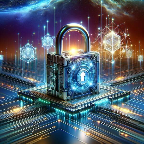 CRYPTONEWSBYTES.COM DALL·E-2024-02-15-22.42.33-Imagine-a-dynamic-and-futuristic-visualization-capturing-the-essence-of-Provenance-Blockchains-Hold-Module-a-breakthrough-in-the-financial-services_ How Provenance Blockchain's Hold Module Redefines Asset Management  