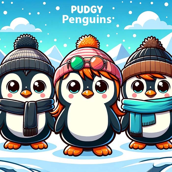 CRYPTONEWSBYTES.COM Pudgy-Penguins-NFT-Floor-Price-Climbs-to-22.7-ETH Pudgy Penguins' NFT Floor Price Climbs to ($68,000 )22.7 ETH, Surpassing BAYC's 21.45 ETH  