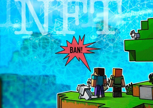 CRYPTONEWSBYTES.COM Minecraft-Bans-NFT-640x450 Minecraft Bans NFTs, Spurring the Creation of 'NFT Worlds' and Its Own Cryptocurrency Game  