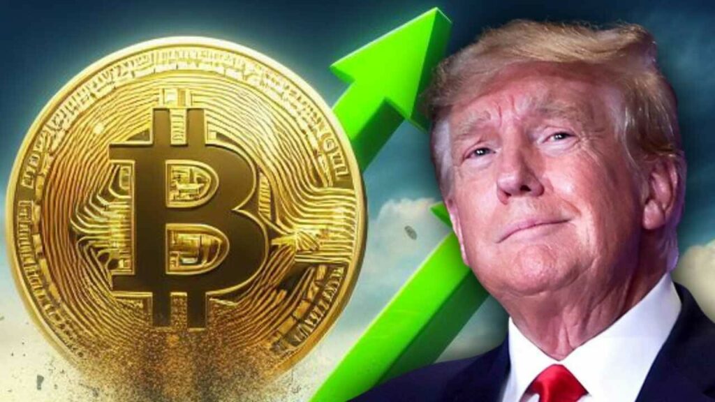CRYPTONEWSBYTES.COM trump-bitcoin-1024x576 Trump Vows to Keep Bitcoin and Crypto Innovation in the USA  