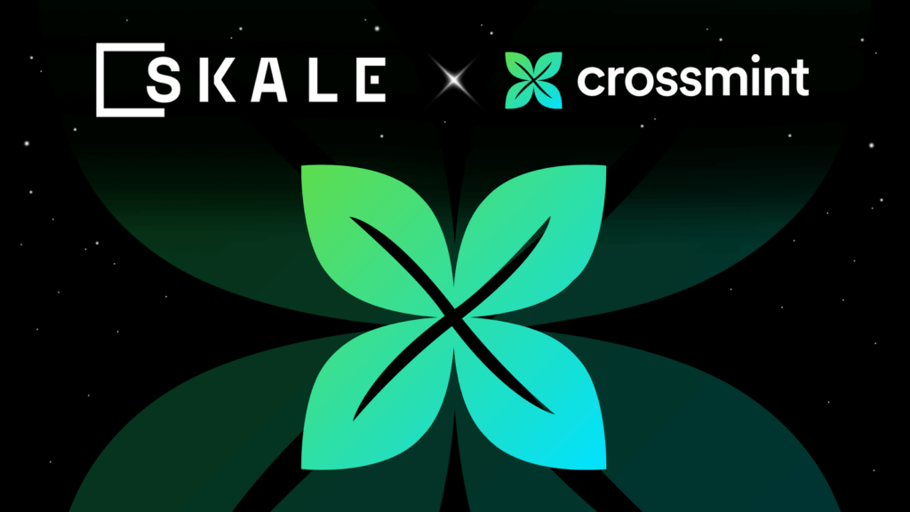 CRYPTONEWSBYTES.COM 66ec7b416e7ea8c3a9b6b76d_Skale-Crossmint-Thumbnail2-p-1600-1024x576 Crossmint and SKALE simplify blockchain for developers  