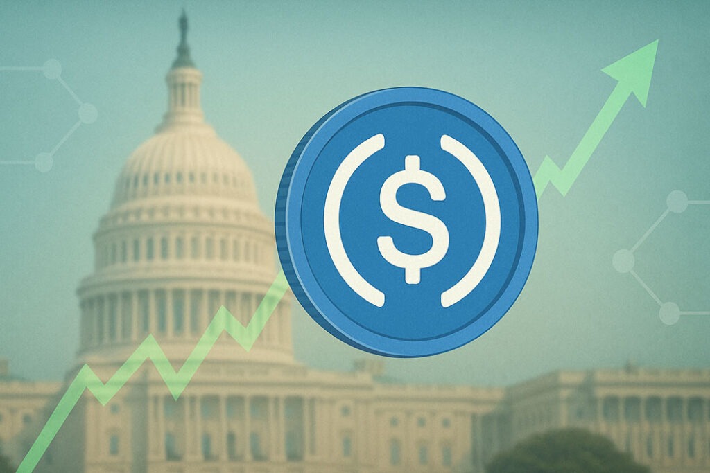 CRYPTONEWSBYTES.COM Crypto-market-jumps-on-stablecoin-act-as-Circle-gains-53-1024x683 Crypto market jumps on stablecoin act as Circle gains 53%  