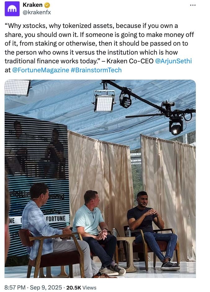 CRYPTONEWSBYTES.COM How-Krakens-xStocks-works-and-who-can-use-it Is Kraken launching tokenized stocks in Europe with xStocks?  