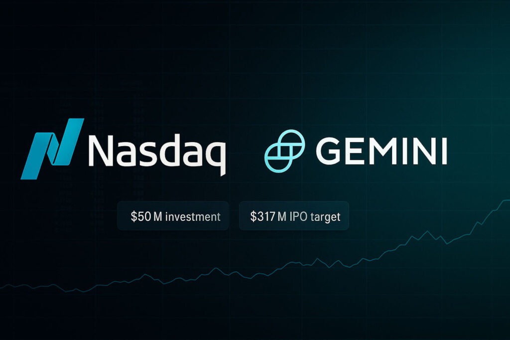 CRYPTONEWSBYTES.COM Nasdaq-invests-50-million-in-Gemini-crypto-exchange-deal-1024x682 Nasdaq invests 50 million in Gemini crypto exchange deal?  