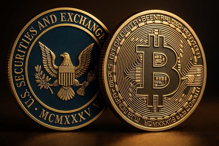 CRYPTONEWSBYTES.COM SEC-opens-path-to-crypto-spot-ETFs-with-new-listing-rules SEC opens path to crypto spot ETFs with new listing rules?  