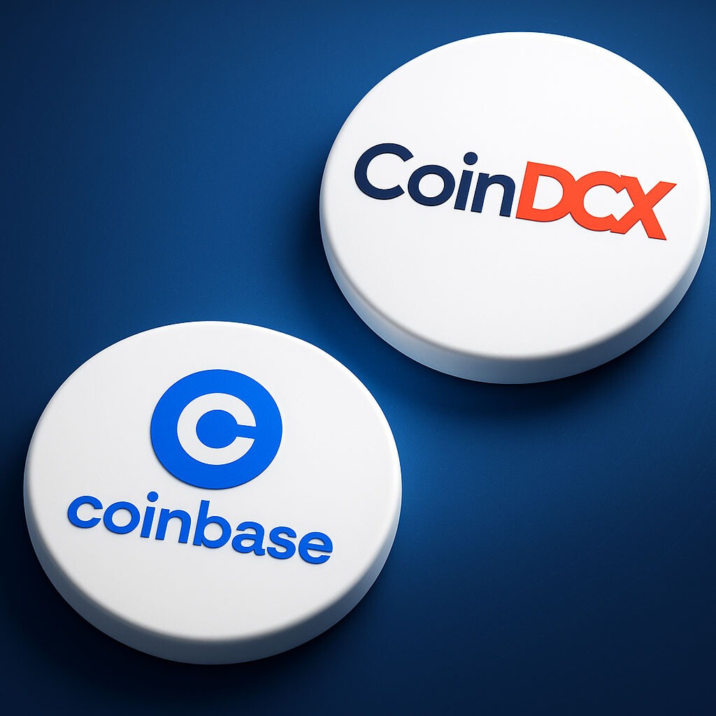 CRYPTONEWSBYTES.COM Coinbase-invests-in-CoinDCX-at-2.45B-post-money-valuation Coinbase invests in CoinDCX at $2.45B post-money valuation?  
