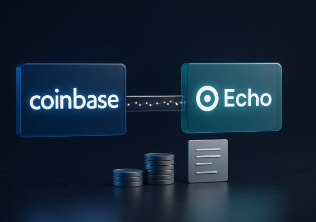 CRYPTONEWSBYTES.COM Did-Coinbase-sign-a-375-million-deal-to-buy-Echo-platform-640x450 Did Coinbase sign a $375 million deal to buy Echo platform?  