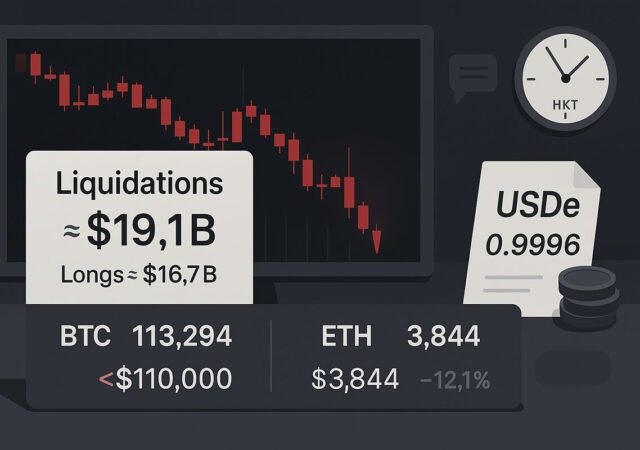 CRYPTONEWSBYTES.COM Were-crypto-liquidations-16B-as-BTC-fell-below-110k-640x450 Were crypto liquidations $16B as BTC fell below $110k?  