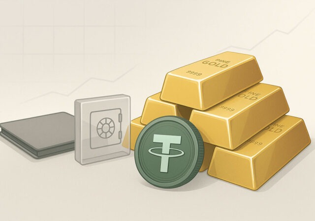 CRYPTONEWSBYTES.COM Will-Prestige-Wealth-use-150M-for-Tether-Gold-Treasury-640x450 Will Prestige Wealth use $150M for Tether Gold Treasury?  