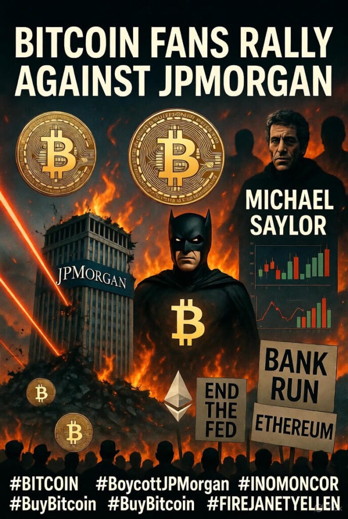 CRYPTONEWSBYTES.COM Calls-to-Boycott-JPMorgan-Over-Crypto-Exclusion-Plot-1-687x1024 Bitcoin Fans Rage: Calls to Boycott Dimon's JPMorgan Over Crypto Exclusion Plot and Shocking Allegations  