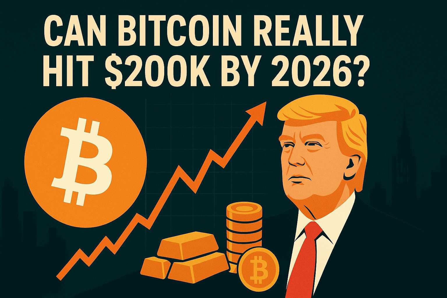 CRYPTONEWSBYTES.COM can-BTC-reach-200k Bitcoin Price Prediction 2026: Why $200K will Now be the Base Case Under Trump 2.0  