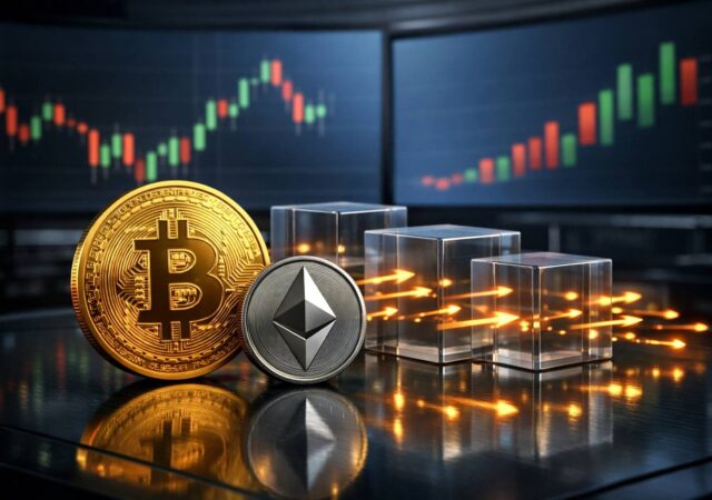 CRYPTONEWSBYTES.COM Bitcoin-and-Ethereum-ETF-outflows-reach-582M-in-one-day-640x450 Bitcoin and Ethereum ETF outflows reach $582M in one day  