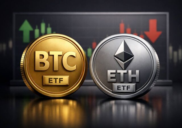 CRYPTONEWSBYTES.COM Bitcoin-and-Ethereum-ETFs-shift-to-inflows-will-prices-rise-640x450 Bitcoin and Ethereum ETFs shift to inflows will prices rise?  