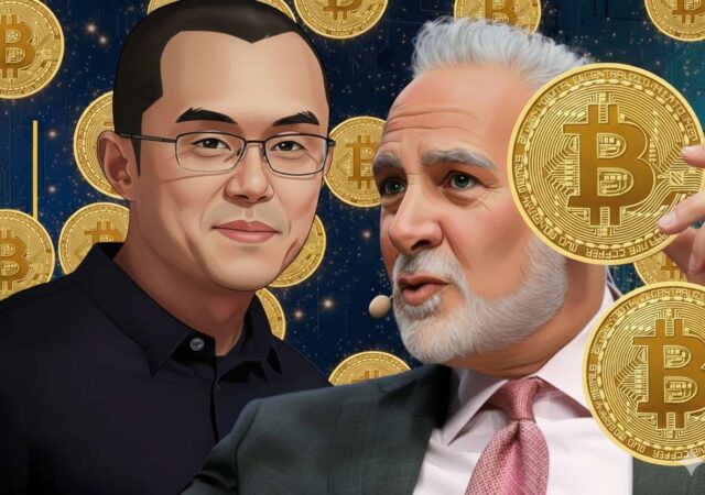 CRYPTONEWSBYTES.COM cz-vs-peter-schiff-debate-bitcoin-vs-tokenized-gold-dubai-2025-640x450 CZ vs Peter Schiff: Bitcoin vs Tokenized Gold Debate Lights Up Dubai (2025)  